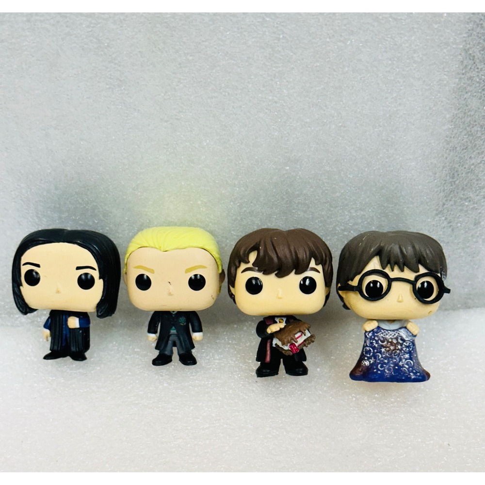 Harry Potter Funko Pop Figures Set Severus Snape Draco Malfoy Harry Potter Lot 4